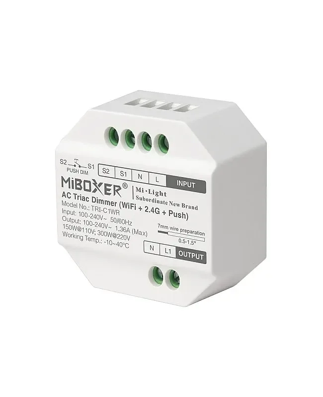 TRI Trailing Edge Dimmer WiFi+2.4G+Push Control detail 02