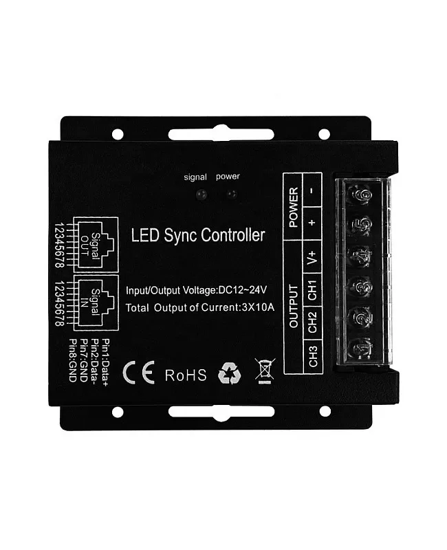 720W RGB LED Controller With RF Wireless Touch Wall Panel Remote detail 04