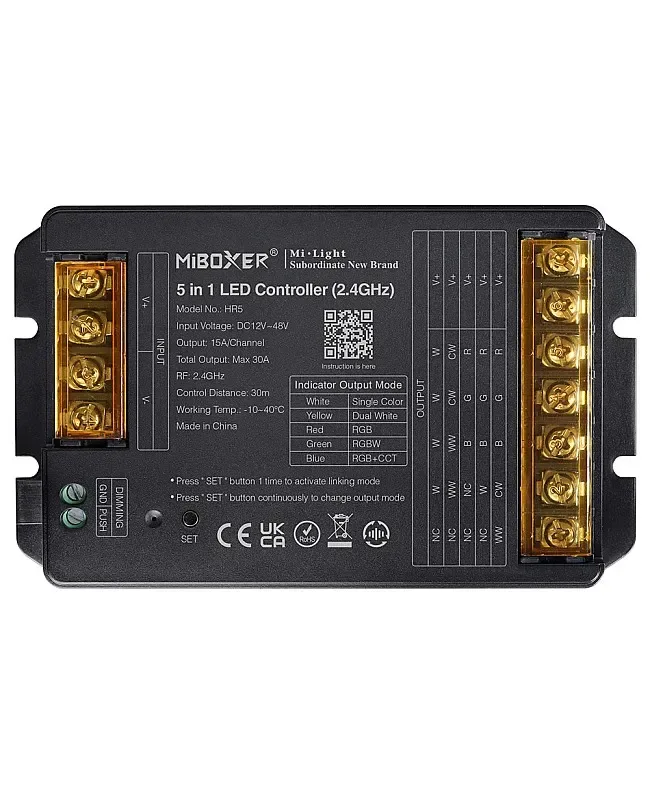 5 In 1 30A RF Lighting Controller detail 02