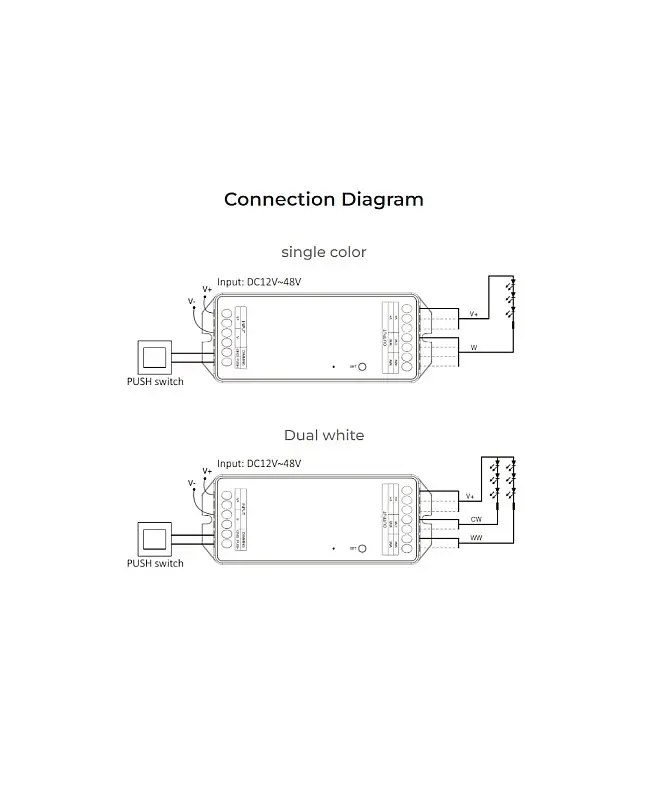 Tuya Smart WiFi Dual White LED Dimmers detail 04