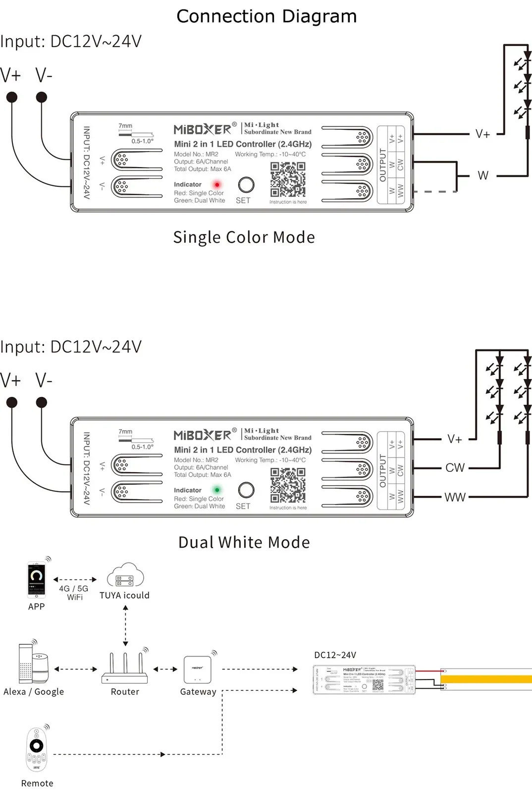 MR2 Mini 2 In 1 144W Low Voltage Dimmer detail 07