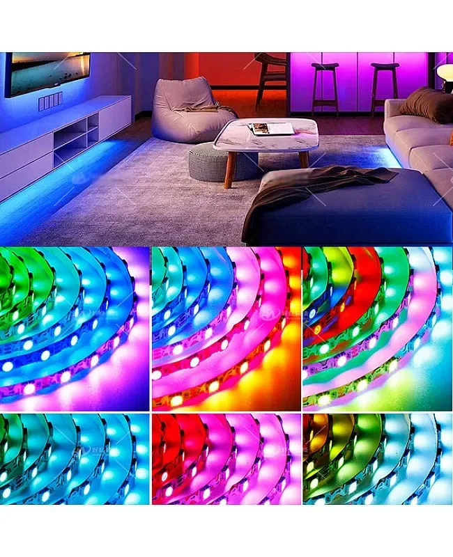 S Shape Foldable Pixel Smart LED Strip Lights detail 07