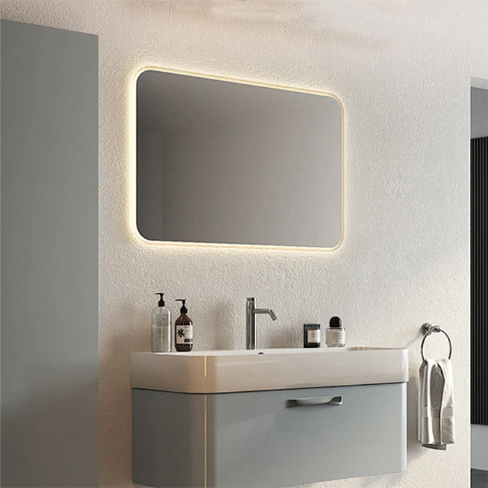 Referenzbild: DIY-Spiegelbeleuchtung für Bad oder Schminkplatz