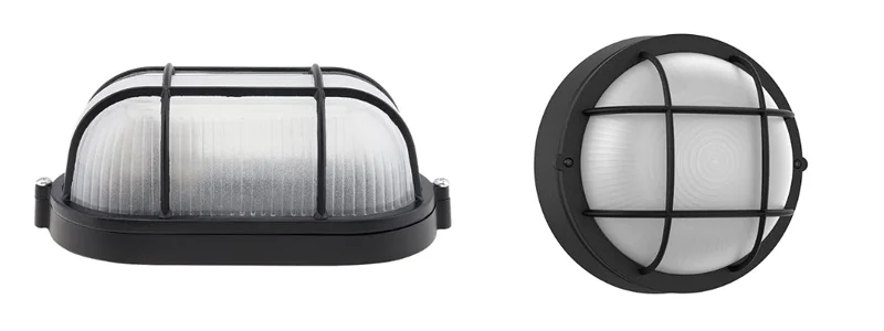 Reference protected wall light in a sauna environment