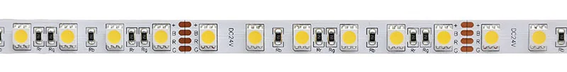 Reference two-pin connector interface for a single-color LED strip