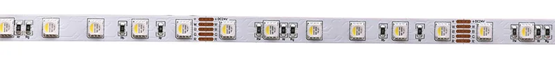 Reference five-pin connector interface for an RGBW LED strip